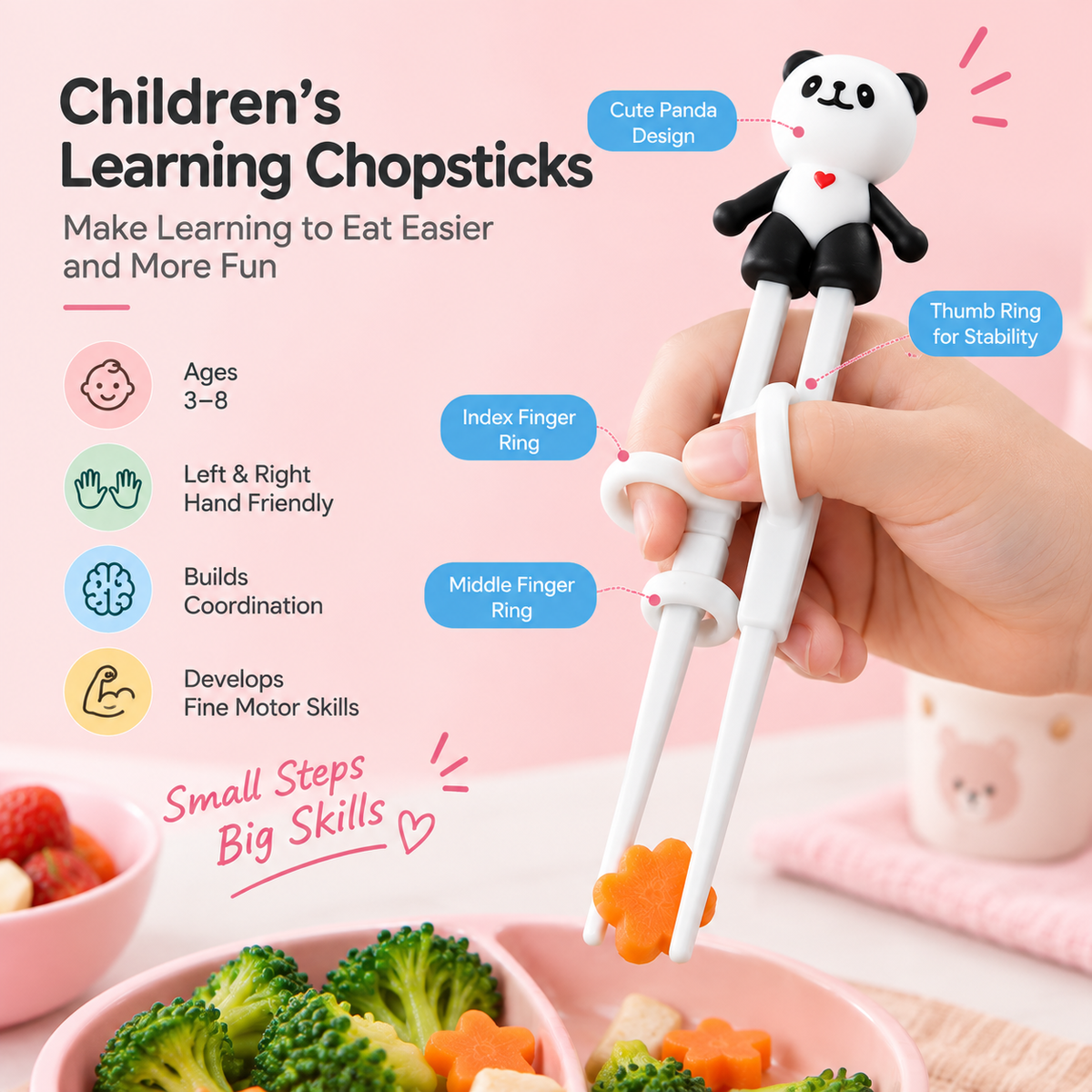 Children’s Silicone Learning Chopsticks | Wholesale & OEM/ODM