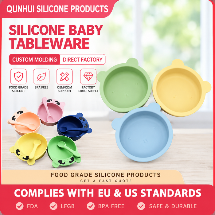 Silicone Baby Bowl | Baby Feeding Bowl Wholesale & OEM