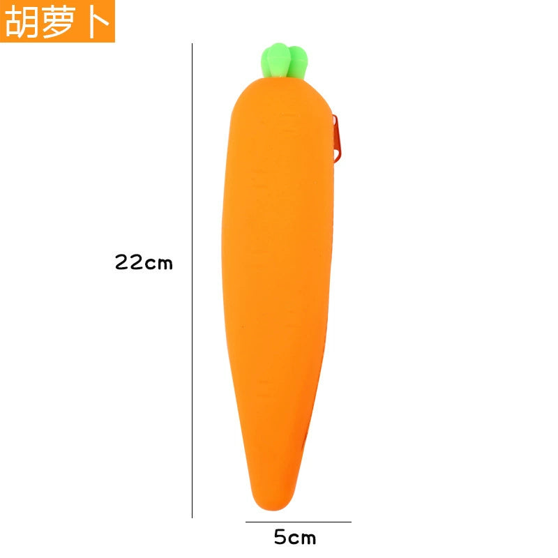 Fruit & Vegetable Silicone Pencil Case | Wholesale & OEM/ODM Supplier