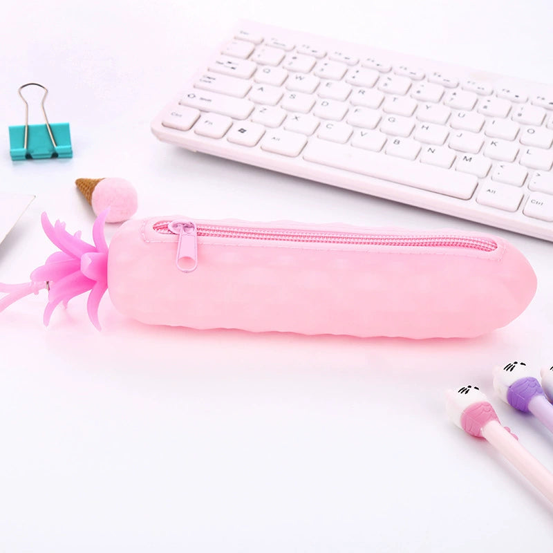 Fruit & Vegetable Silicone Pencil Case | Wholesale & OEM/ODM Supplier