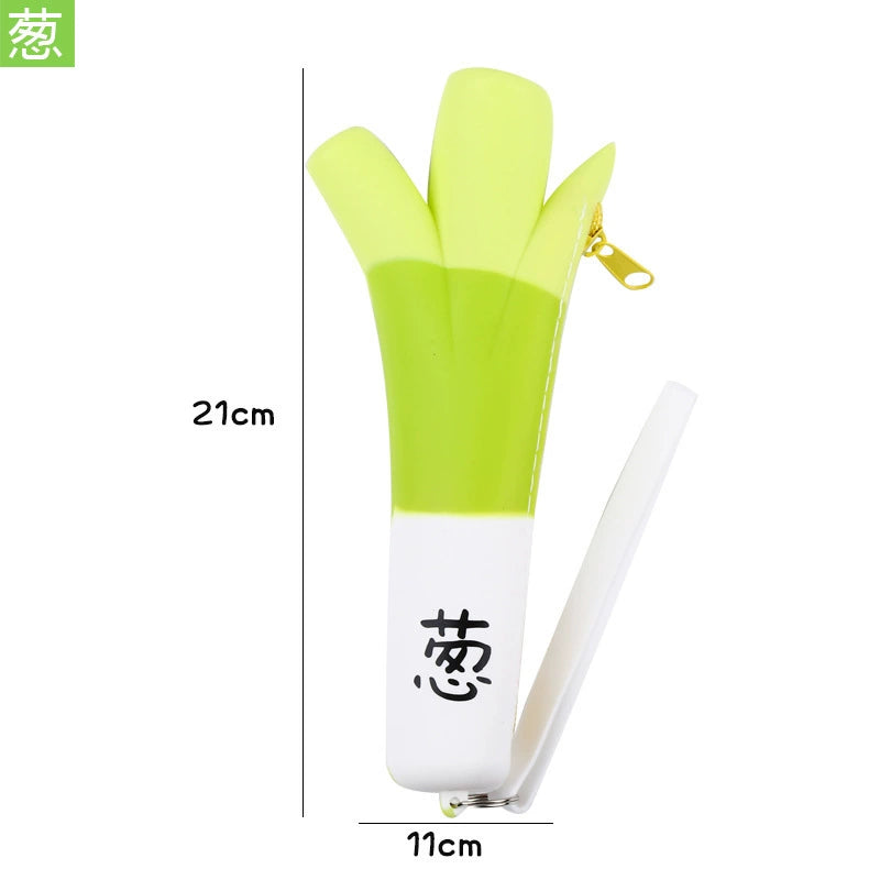Fruit & Vegetable Silicone Pencil Case | Wholesale & OEM/ODM Supplier