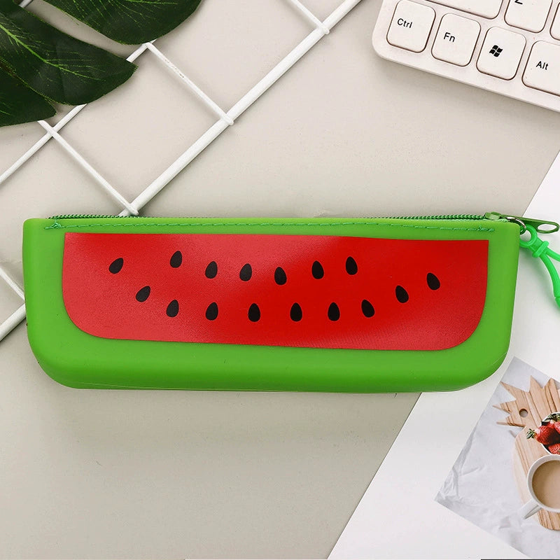 Fruit & Vegetable Silicone Pencil Case | Wholesale & OEM/ODM Supplier