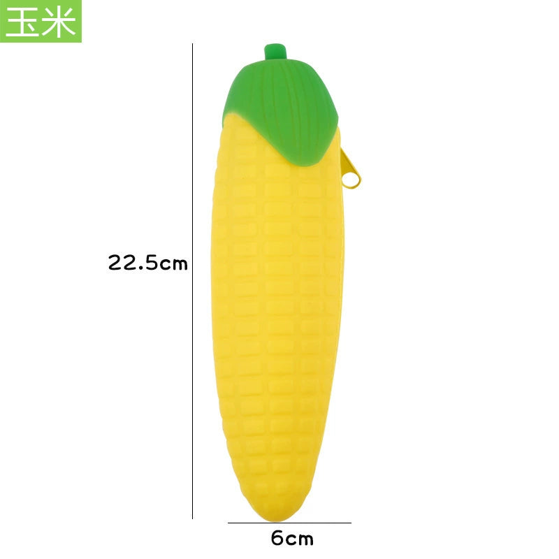 Fruit & Vegetable Silicone Pencil Case | Wholesale & OEM/ODM Supplier