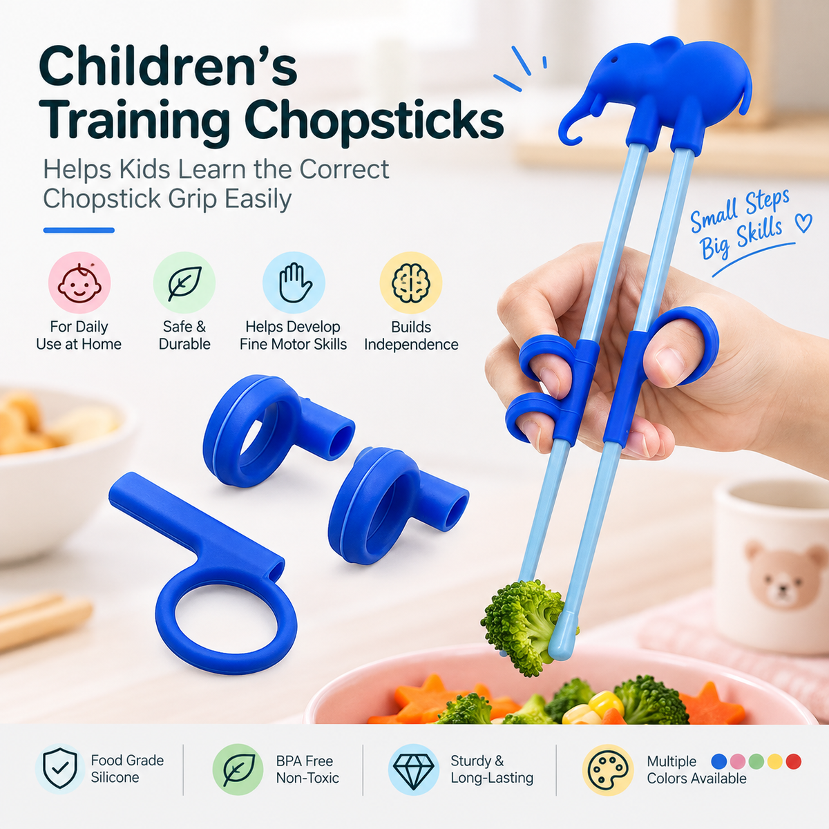 Children’s Silicone Learning Chopsticks | Wholesale & OEM/ODM